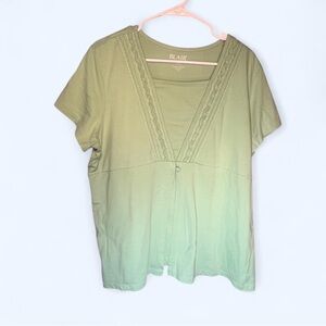 Blair Pink Boxy Short Sleeve Blouse